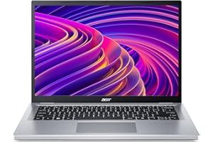 Acer Aspire Go 14 AG14-32P Laptop - Intel N150, 8GB, 128GB UFS, Integrated Graphics, 14" WUXGA, Windows 11, Silver