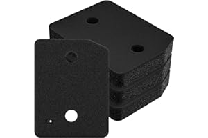 CAEHOMLY 4 Pcs Filter passend für Miele T1 9164761 Trockner, Ersatz Filter für Miele T1 Wärmepumpentrockner, Fein/Grob 207 x 157 x 30mm Wäschetrockner Sockelfilter Schwammfilter Filtermatte