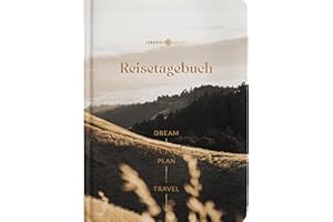 ‎LEBENSKOMPASS LEBENSKOMPASS® Reisetagebuch Hills zum ausfüllen A5 Platz für 50 Erinnerungen selberschreiben - Reisedokumentation & Achtsamkeitsübungen - Tagebuch für den Urlaub zur Organisation und Erinnerung