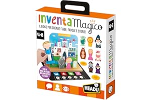 HEADU - L'Inventamagico! - Il Gioco per Creare Fiabe, Favole e Storie! - Un Gioco Educativo per Bambini dai 4 ai 8 anni - Made in Italy | IT61312