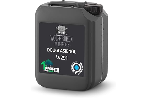 Huile saturateur bois de douglas W291 pour bois extérieur Anti-grisaillement - 10L