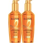 L'Or&eacute;al Paris Elvive Extraordinary Oil Serum for Dry Hair, Pack of 2 | Serum Enriched with Camellia and Marula Oils for Dry H
