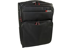 MASTERS Monolith laptop case trolley, polyester, black