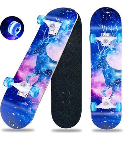Osprey Skateboard Complet idéal pour Enfants Débutants - Planche de