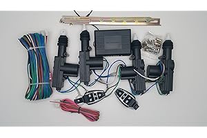 MOTORGUARD 2/4 DOOR UNIVERSAL REMOTE CENTRAL LOCKING FULL FITTING KIT 12 VOLTS