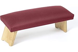 Lotuscrafts Panca da Meditazione Dharma - Made in Europe – Sgabello da Yoga in Legno di Faggio Massiccio - Sgabello per Meditazione in Posizione Accovacciata per Una Meditazione Profonda