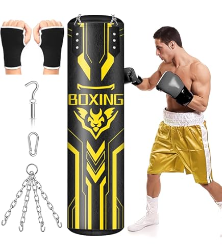 Amazon Saco De Boxeo De Pie Profesional Saco Boxeo Saco De Boxeo