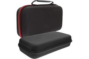 Vaguelly Travel Organizer 2 Tasche für Drahtlose Mikrofone, Universal EVA Hart Etui mit Dicke Polsterung, Schutzhülle Tragetasche Mikrofon Zubehör Aufbewahrung Oganizer Hartschalenkoffer Groß