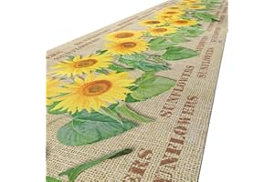 ‎ANRO ANRO Küchenteppich Küchenläufer Teppich Läufer Küche waschbar rutschfest Juta Abwaschbar 220 x 52cm