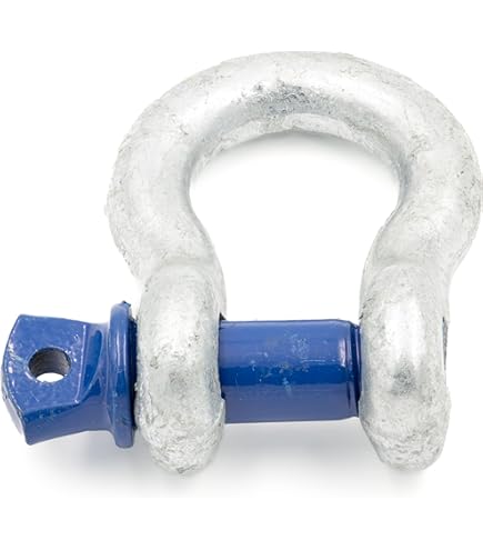 Bow Shackle 11.0mm 1.5T Galvanised Steel TRADE PACKS