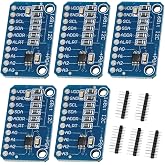 QIQIAZI 5pcs 16-bit 4 Channel ADC for Arduino Analog-Digital Converter Support Development Board Module Analog-Digital Conver