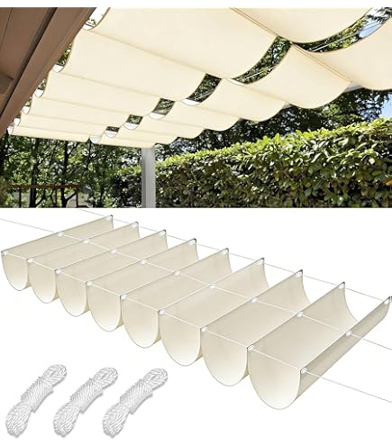 LYSEL Set Seilspanntechnik Wintergarten ohne Seil aus Kunststoff/Metall