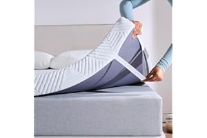 Twirest Matratzentopper 140x200cm, 5cm Höhe, Topper 140x200cm mit einem bequemem Komfortschaumkern, Bezug Atmungsaktiv & Waschbar Matratzen Topper, für Boxspringbett Wohnwagen Schlafsofa