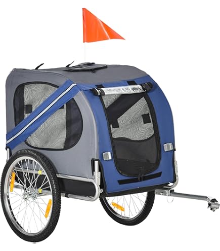 Attacco Rimorchio Bici ZIOYA Con 2 Ganci A U - Nero, Universale Per Trasporto Bambini E Animali - Foto 4