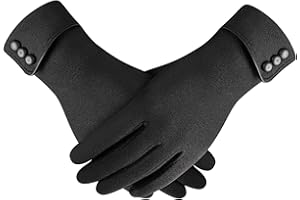 Fullogo Womens Lady Winter Warm Gloves, Women Touch Screen Gloves Warm Lined Thick Warmer Winter Gloves