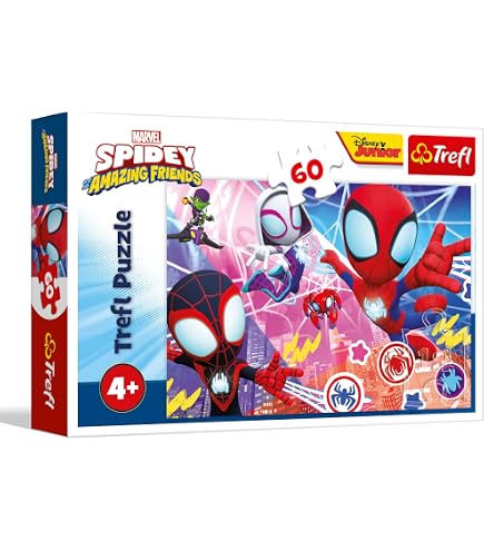 Clementoni Puzzle Enfant Spidey – 104 Pièces – Fabriqué En Italie – 48,5 X 33,5 Cm – Service Pièces Manquantes