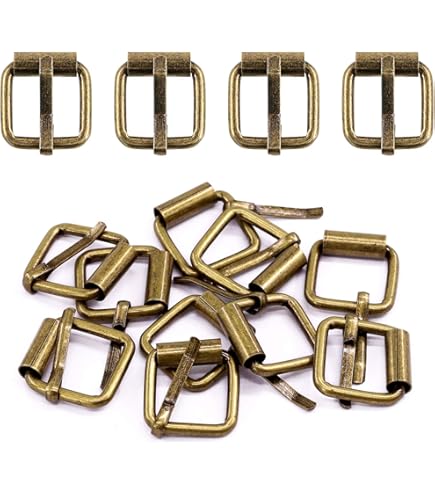 Sourcing Map Metal Triángulo Anillo Hebilla 0.98" (25mm) Interior Ancho