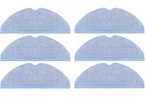 DingGreat 6 Paño de Limpieza de Microfibra para Roborock S7 T7 T7S T7 Plus T7S Plus Robot Aspirador