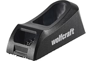 wolfcraft Block Plane I 4013000 I The Extra-Wide one-Hand Plane for plasterboard