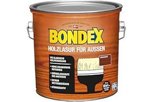 Bondex Holzlasur für Außen Mahagoni 2,50 l - 329638