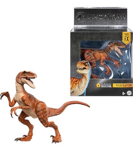 Jurassic World Hammond Collection Velociraptor Delta Dinosaur