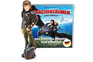 tonies Hörfigur für Toniebox, Drachenzähmen leicht gemacht 1, Originalhörspiel zum Kinofilm, Hörspiel für Kinder ab 6 Jahren, Spielzeit ca. 58 Minuten