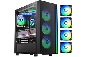 PC-Gehäuse Mid Tower BITFENIX Fang ARGB (Schwarz)