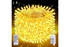 Auriostar Guirlande Lumineuse Exterieure 30m 300LEDs, étanche IP44 Guirlande Lumineuse Sapin de Noel, 8 Modes Lumineuse Intérieur Extérieur avec Télécommande pour Chambre, Terrasse, Jardin