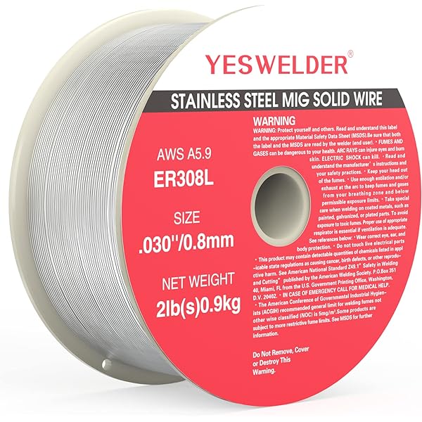 thumbnail image 2 of Two Rolls Of ER309L Stainless Steel MIG Wire – .035 Diameter, 2 Lbs Each By WeldingCity 2 of 6