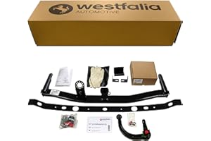 ‎WESTFALIA AUTOMOTIVE Westfalia abnehmbare Anhängerkupplung für VW Caddy III + IV (inkl Life, Maxi, Alltrack) (BJ 09/2010-09/2020) - im Set mit 13-pol. fzg.-spez. Westfalia Elektrosatz
