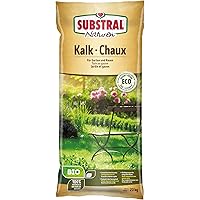 Naturen Bio Kalk Granulat aus fossilen Meeresalgen, gekörnt, zur Bodenverbesserung auf Garten-& Rasenflächen, 20 kg