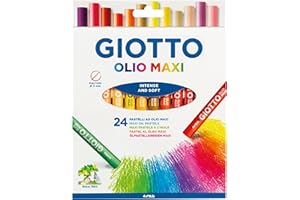 GIOTTO Olio - Etui 24 pastels à l'huile