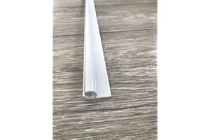 KederUk Campervan Motorhome Caravan Awning Rail C Channel Powder Coated Candy White (240 cm)