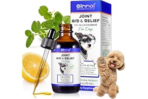 JCZQDRPC 60ml Dog Joint Aid & Relief, Dog Joint Aid & Relief, Dog Pain Relief, Dogs Hip & Joint Care For Dogs 60ml, Hip and Joint Supplements, Relieves Joint Pain for Dogs