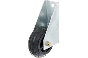 GAH-ALBERTS 214364 Ruota per cancello. per cancelli pesanti, da avvitare. zincata a caldo. Ø80 mm, acciaio