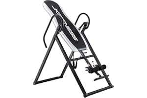 JK FITNESS Panca ad Inversione [Richiudibile e Salvaspazio] Regolabile per Altezze 145-200 cm |Tavola di Inversione Con Inclinazione Completa | Imbottiture Spesse 35 mm