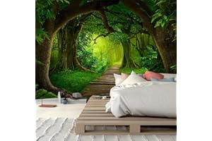FENDROM Nature Tree Cave Tapestry Rainforest Wall Hanging Landscape Jungle Creek Psychedelic Tapestry for Bedroom Living Room Dorm