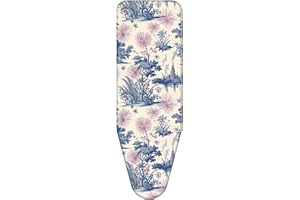 COLOMBO Housse de Rechange pour Planche à Repasser Spring Blossom 140 x 55 cm