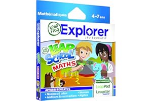 Leapfrog - 89025 - Jeu Educatif Electronique - LeapPad / LeapPad 2 / Leapster Explorer - Leapschool Maths