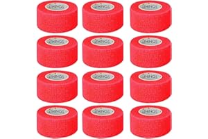 amathings Lot de 12 bandages pour pansements 2,5 x 4,5 m