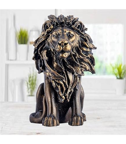 Buy Crystal Lion Statue,3D Laser Etched Crystal Lion Figurine Art