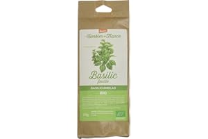 L'herbier de France Basilic Feuilles Bio Sachet Kraft, 35 g