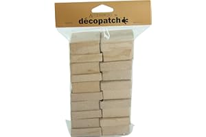 Décopatch - Ref EV010O - Small Square Boxes (Pack of 10) - Papier Maché Object to Decorate - 5 x 5 x 3.5cm - Decorate with Décopatch Papers & PaperPatch Glue, Glitter, Paints