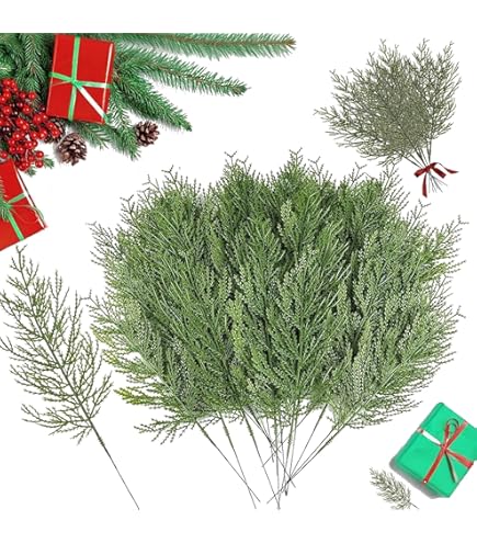 6 Stück Künstliche Beerenstängel Gefrostet - Weihnachtsdeko Für Kränze Gestecke Rot