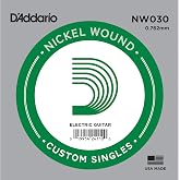 Daddario Nw030 Elektro Ve Akustik Tek Tel, 5Li Paket, (La), Nicke