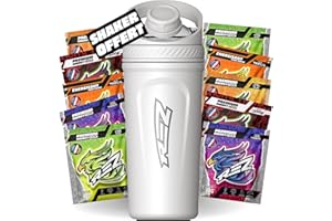 REZ | Pack Starter | Energy Drink en Poudre | Boisson Énergisante SANS sucre | Colorants et Arômes Naturels | Seulement 30 calories | Fabriqué en France (Standard)