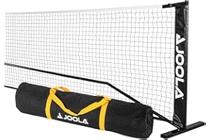 JOOLA Essentials Pickleball Net - Regulation Height 36" at Posts & 34" at Center, USAPA Recommended 22' Length - Steel Frame & Durable Net, Portable Pickleball Net Includes Carry Bag