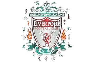 Iconic Puzzles, 100% eco-sustainable wooden puzzle with official license - Liverpool Logo, size S, 150 pieces