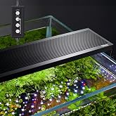 hygger Sun Moon LED Aquarium Light Full Spectrum, Dual ...