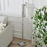 Homend Dustroyer 1272H 2 in 1 Metal Borulu Kablolu Dikey S&uuml;p&uuml;rge Beyaz Gri